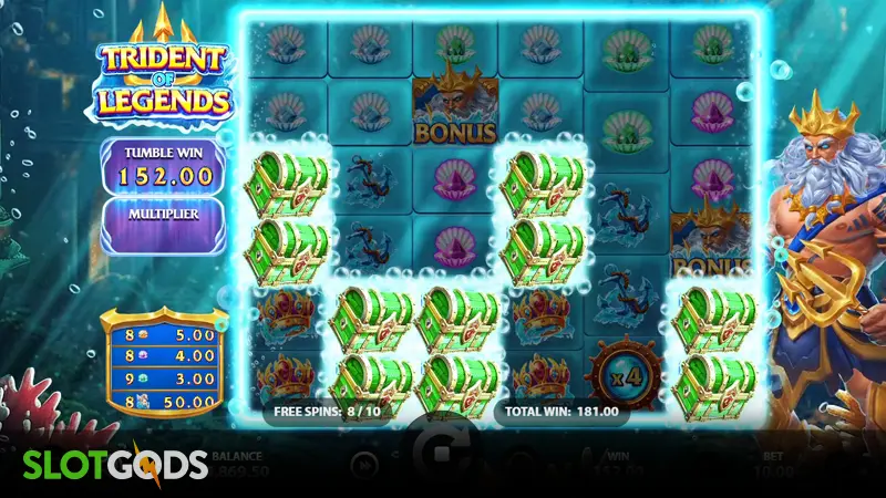 Trident of Legends Slot - Screenshot 