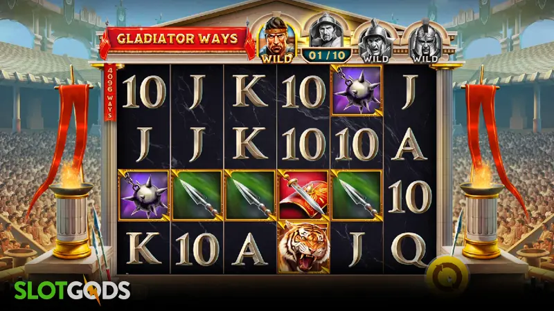 Gladiator Ways Slot - Screenshot 