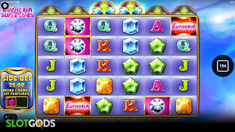 Euphoria Superstars Slot - Screenshot 