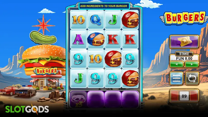 Burgers Slot - Screenshot 