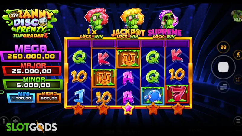 Granny Disco Frenzy Slot - Screenshot 