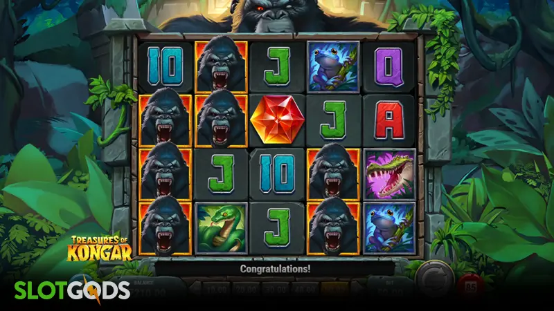 Treasures of Kongar Slot - Screenshot 