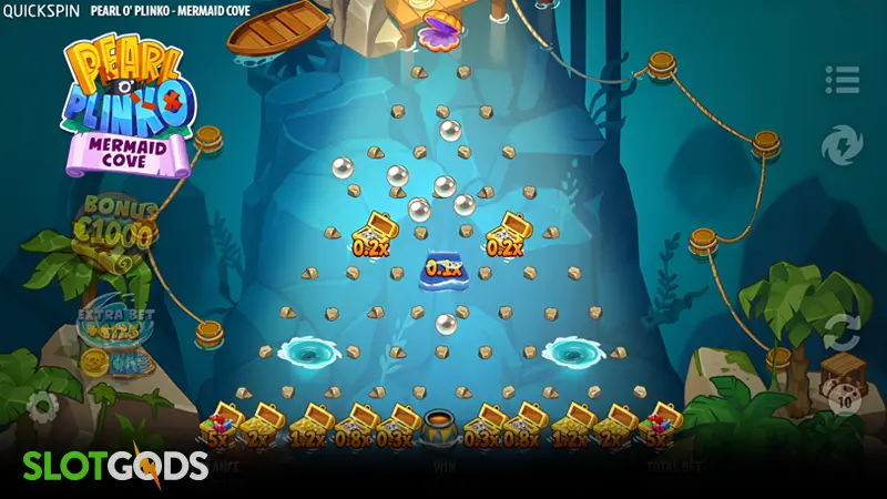 Pearl O Plinko Mermaid Cove Slot - Screenshot 