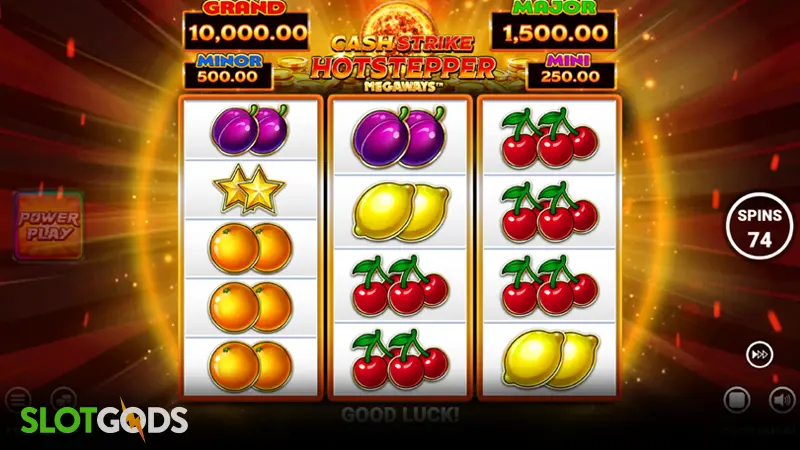 Cash Strike Hotstepper Megaways Slot - Screenshot 