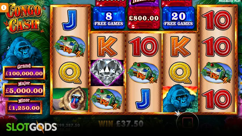 Congo Cash Slot - Screenshot 