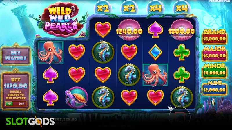 Wild Wild Pearls Slot - Screenshot 