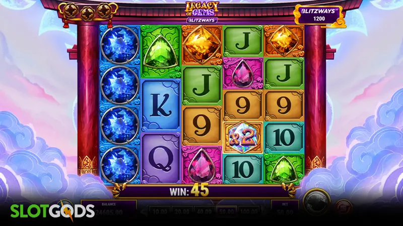 Legacy of Gems Blitzways Slot - Screenshot 