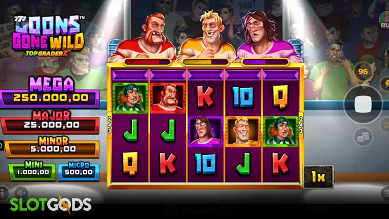 Goons Gone Wild Slot - Screenshot 