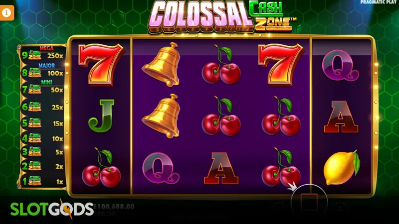 Colossal Cash Zone Slot - Screenshot 