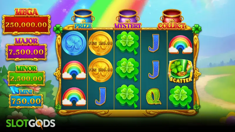 3 Leprechaun Charms Slot - Screenshot 