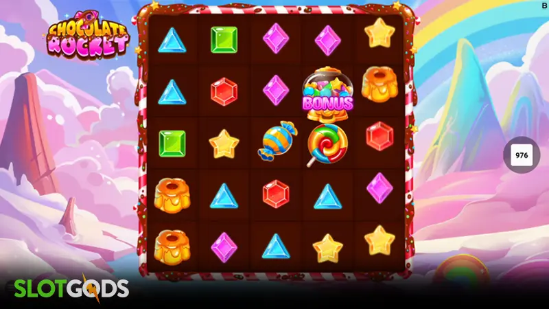 Chocolate Rocket Slot - Screenshot 