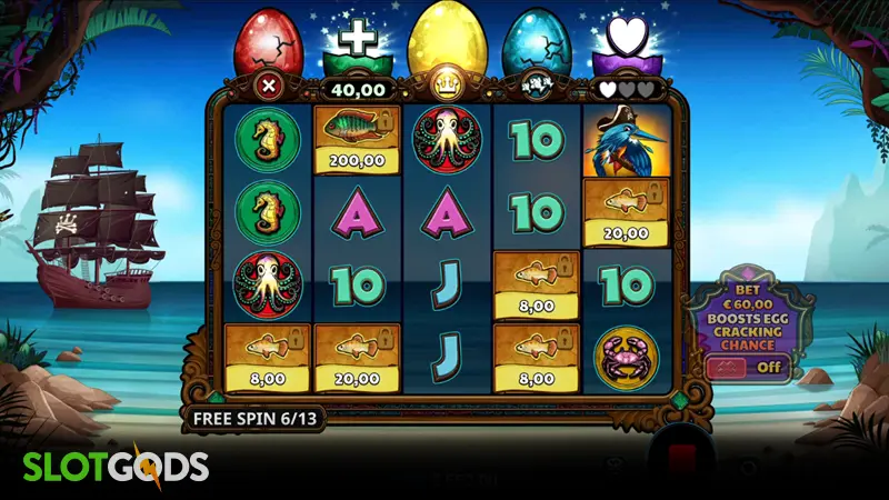 Kingfisher of the Caribbean Slot - Screenshot 