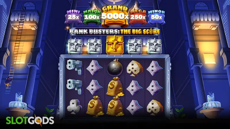 Bank Busters: The Big Score Slot - Screenshot 