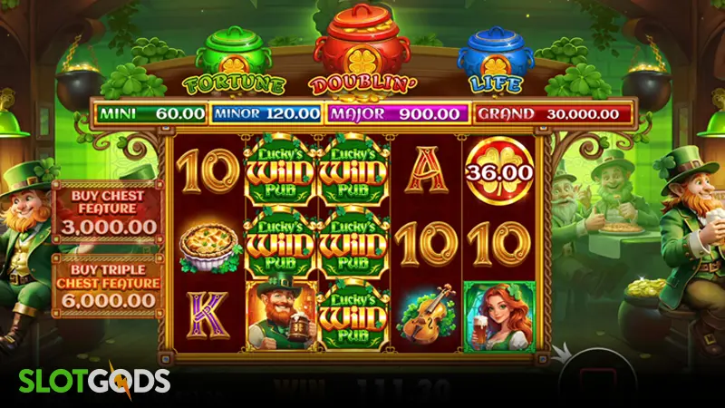 Lucky's Wild Pub Slot - Screenshot 