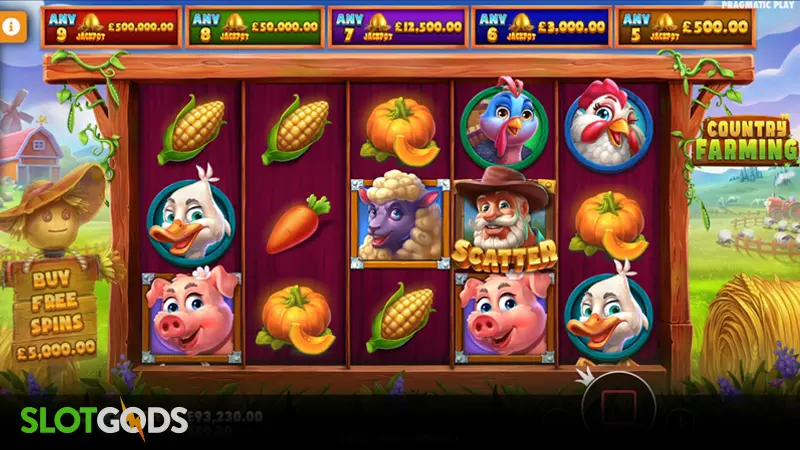 Country Farming Slot - Screenshot 