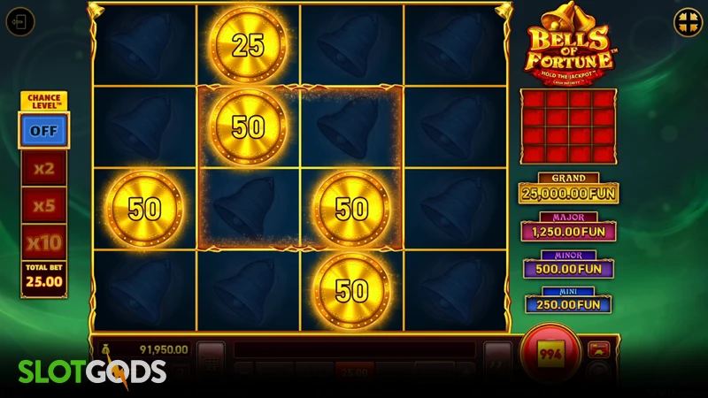 Bells of Fortune Slot - Screenshot 