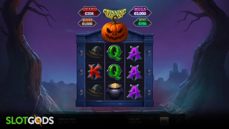 Grinning Harvest Slot - Screenshot 