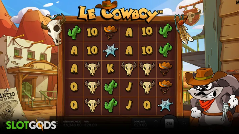 Le Cowboy Online Slot by Hacksaw Gaming