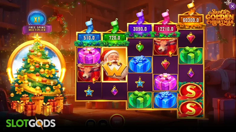Santa's Golden Christmas Slot - Screenshot 