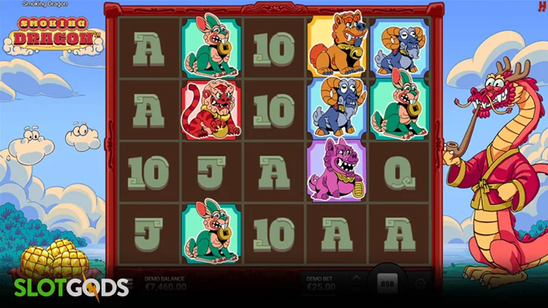 Smoking Dragon Slot - Screenshot 