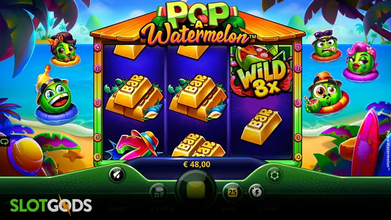 Pop-a-Watermelon Slot - Screenshot 