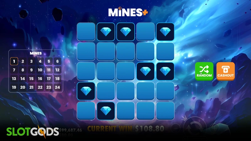 Mines+ Slot - Screenshot 