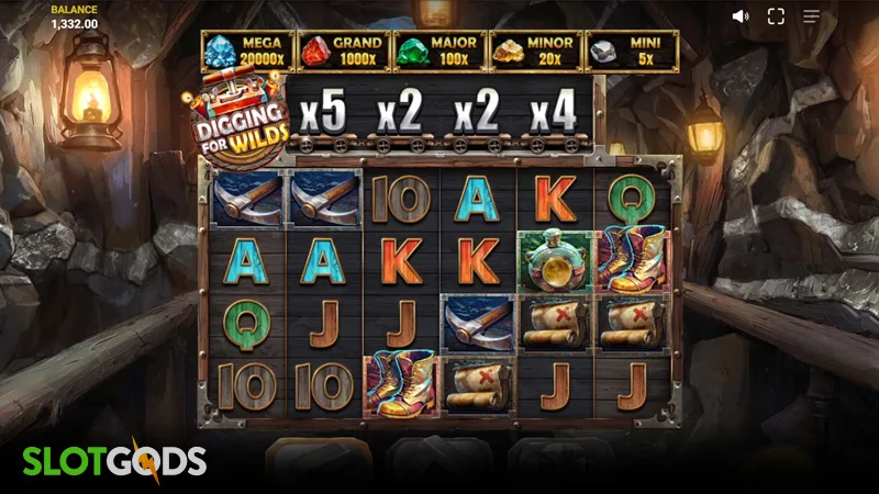 Digging for Wilds Slot - Screenshot 