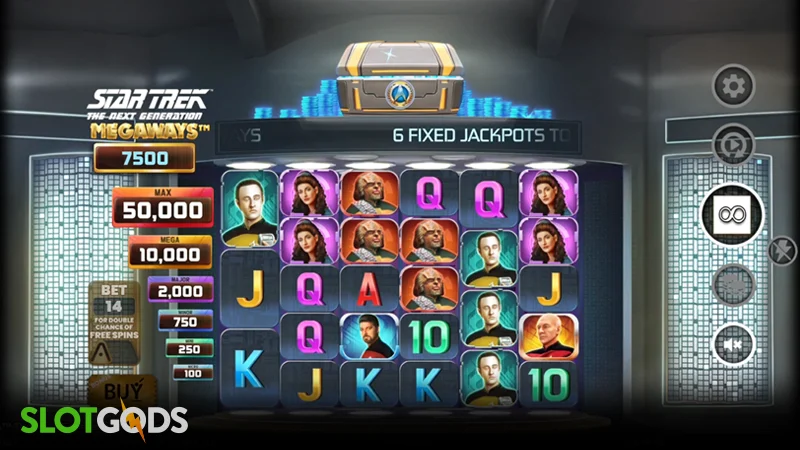Star Trek The Next Generation Megaways Online Slot by Light & Wonder