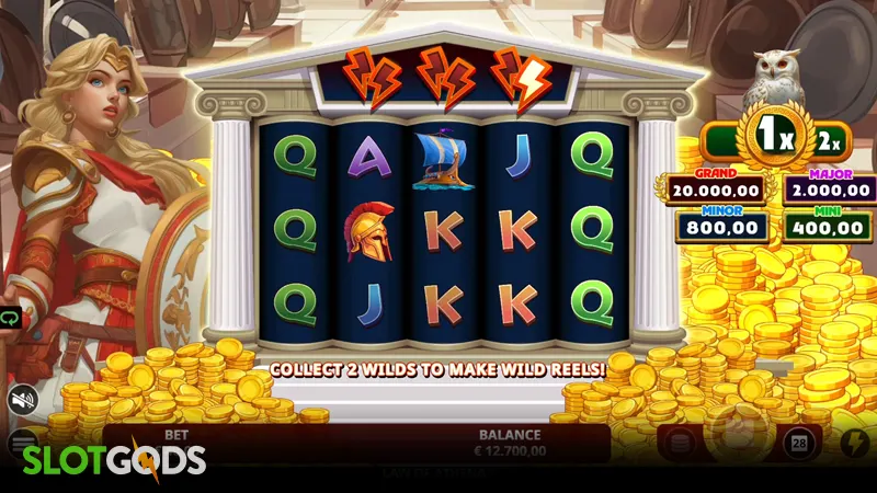 Law of Athena Slot - Screenshot 