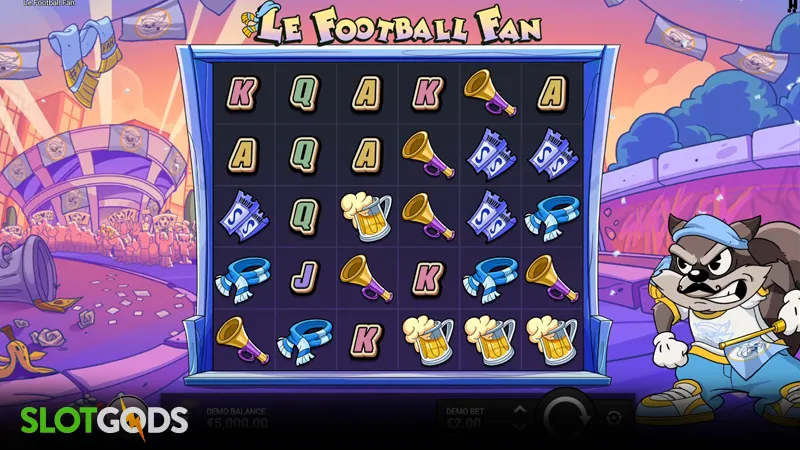 Le Football Fan Slot - Screenshot 