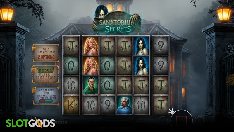 Sanatorium Secrets Slot - Screenshot 