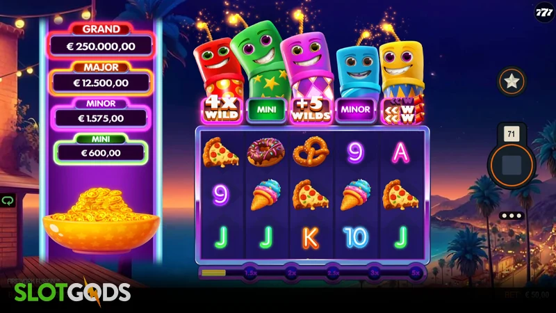 Firework Fusion Slot - Screenshot 