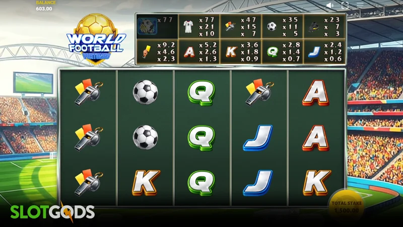 World Football Fortunes Slot - Screenshot 
