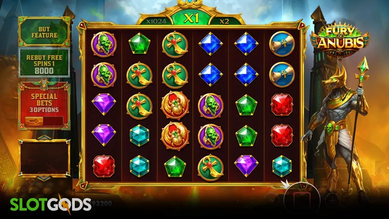 Fury of Anubis Slot - Screenshot 