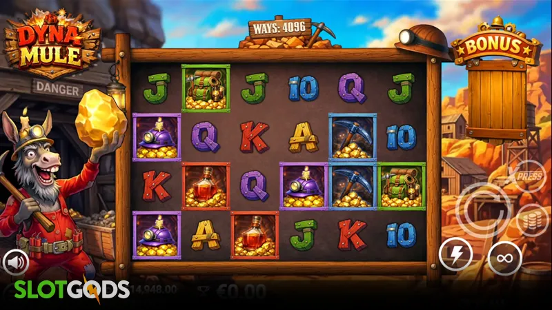 Dyna Mule Slot - Screenshot 