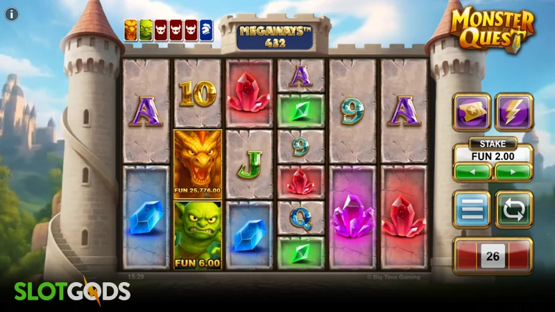 Monster Quest Megaways Slot - Screenshot 