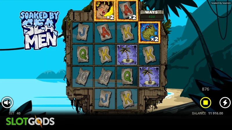 Soaked By Seamen Slot - Screenshot 