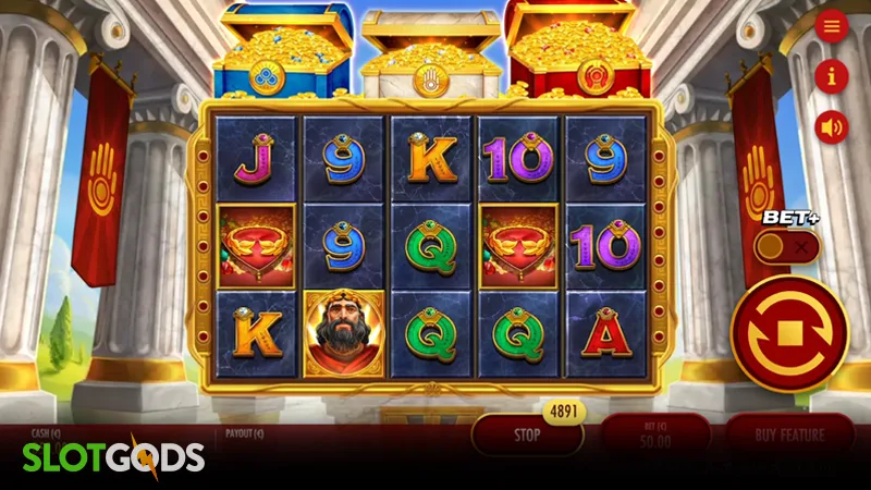 Midas Golden Touch: Thunder Pots Slot - Screenshot 