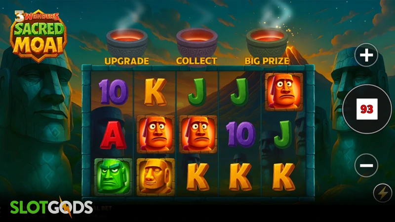 3 Wonders Sacred Moai Slot - Screenshot 