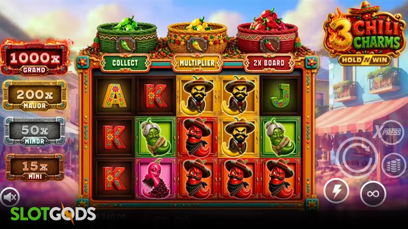 3 Chili Charms Slot - Screenshot 