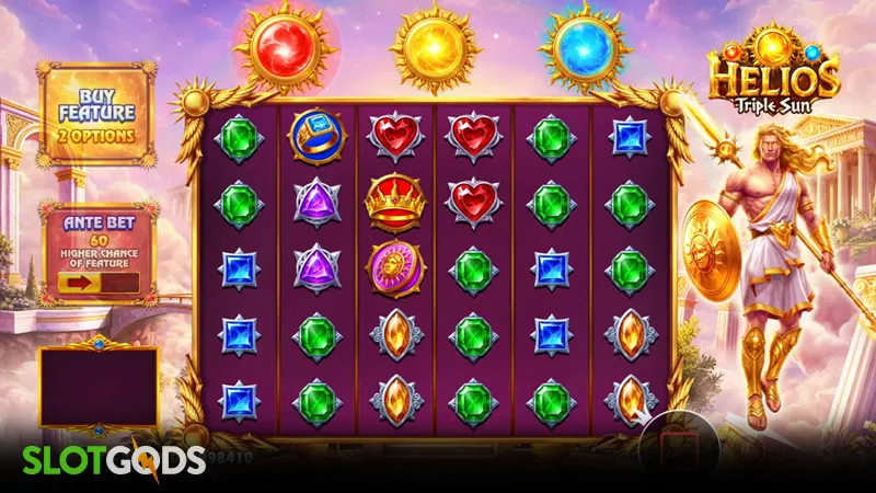 Helios Triple Sun Slot - Screenshot 