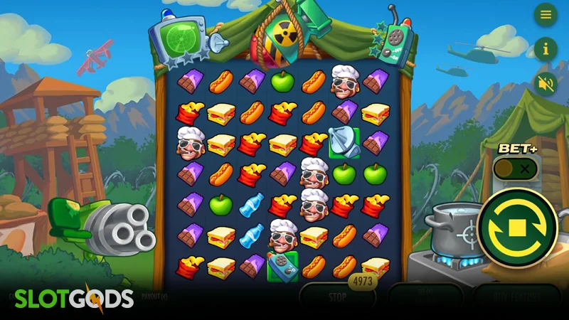 Hot Potato Battleground Slot - Screenshot 