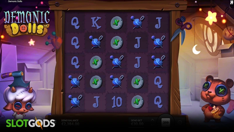 Demonic Dolls Slot - Screenshot 