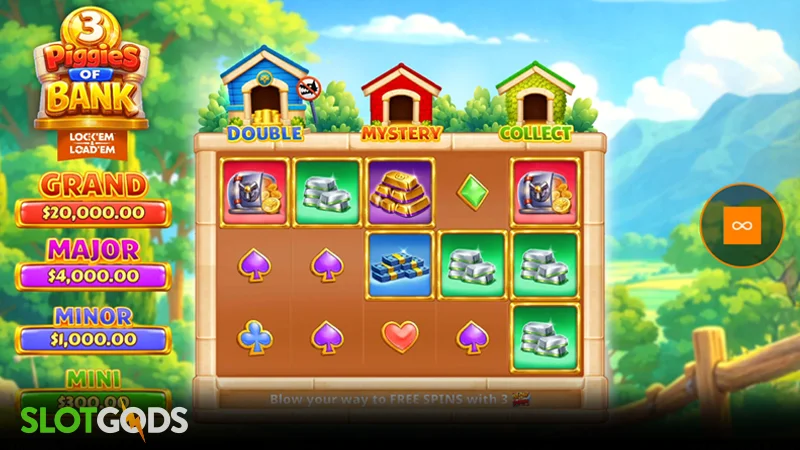 3 Piggies of Bank Slot - Screenshot 