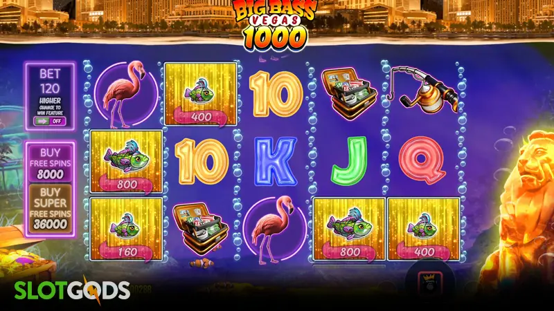 Big Bass Vegas 1000 Slot - Screenshot 