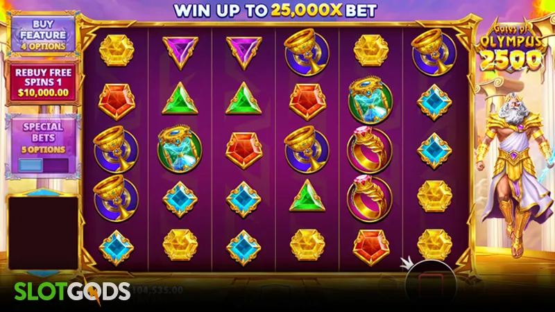 Gates of Olympus 2500 Slot - Screenshot 