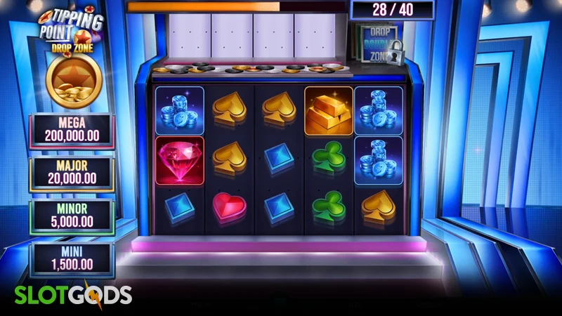 Tipping Point Drop Zone Slot - Screenshot 