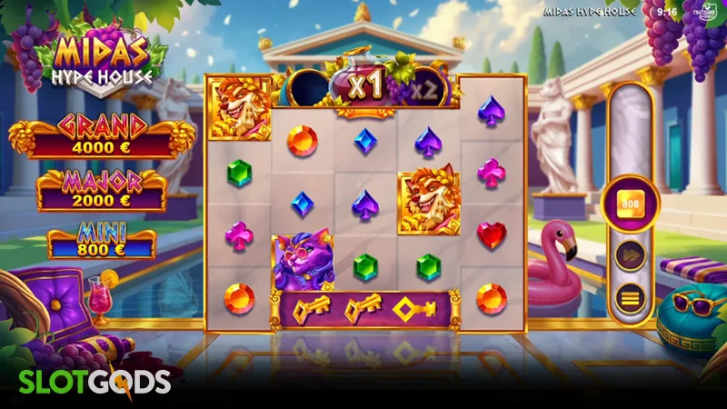 Midas Hype House Slot - Screenshot 