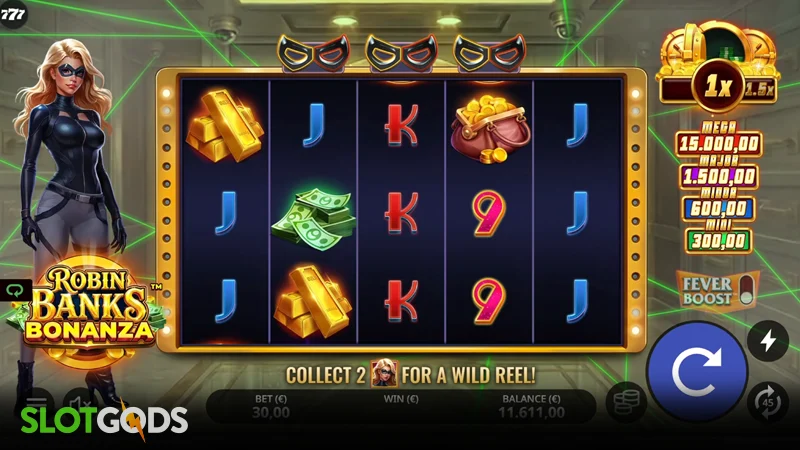 Robin Banks Bonanza Slot - Screenshot 