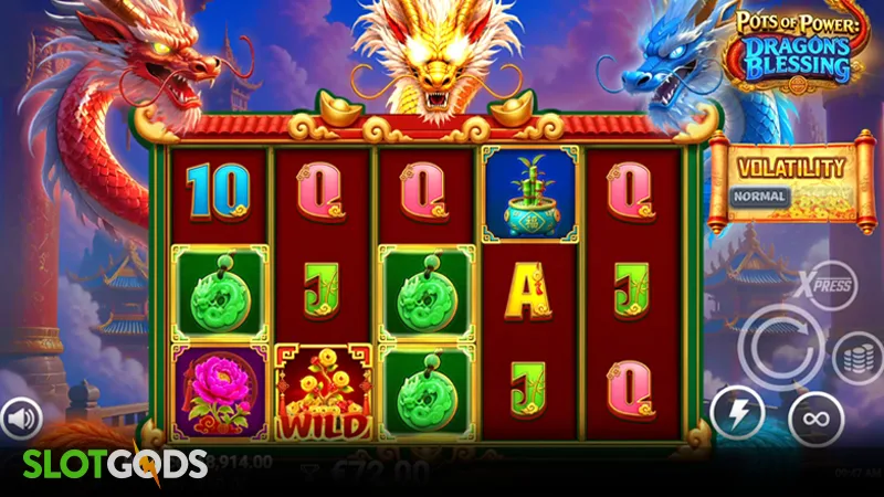 Pots of Power: Dragon's Blessing Slot - Screenshot 